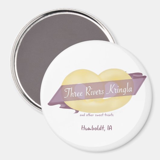 Trois rivières Kringla Magnet (Recto/Verso)