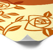 TROIS ROSES, Art Déco Dames : SOLEIL D'ÉTÉ (Coin)