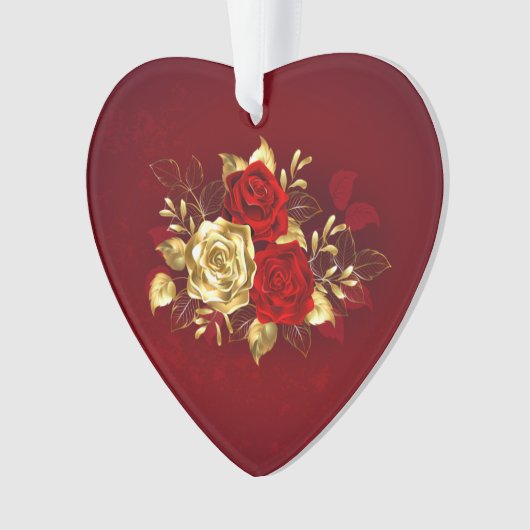 Trois Roses de bijoux (devant)