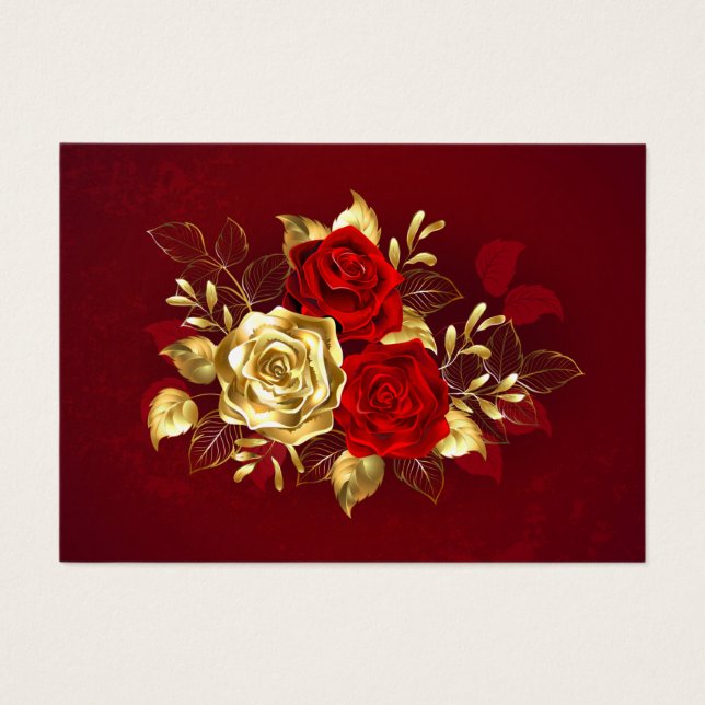 Trois Roses de bijoux (Devant)