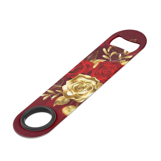 Trois Roses de bijoux (Devant angulaire)