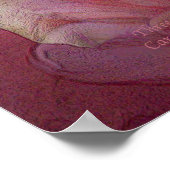 Trois Roses - Rouge - Poster d'Art (Coin)