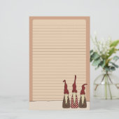 Trois sages elfes, papeterie (Debout devant)