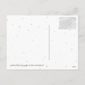 Trois sages et cartes postales d'étoile de Noël (Dos)