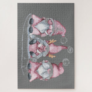 Trois sages Forest Gnomes jigsaw puzzle