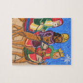 Trois sages par puzzle de Joel Anderson (Horizontal)