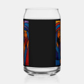 Trois Sages Verre Moderne Coloré (Gauche)