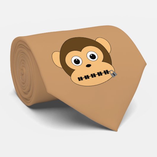 Trois singes sages Cravate (Roulé)