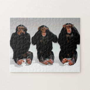 Trois Singes Sages, Puzzle