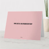 TROIS SOEURS BESTIES SOEUR CARTE DE GRÂCE (Dos)