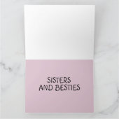 TROIS SOEURS BESTIES SOEUR CARTE DE GRÂCE (Intérieur)