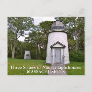 Trois Soeurs des phares Nauset Carte postale