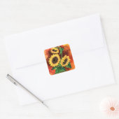 Trois Sticker Sunflower - Peinture (Enveloppe)