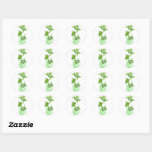 Trois stickers de tortue de mer de suite (Feuille)