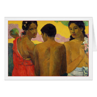Trois Tahitiens par Paul Gauguin