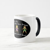 Trois tasses de meilleurs amis (Devant droit)