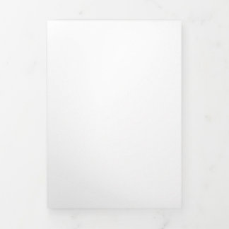 Trois Volets Carte de vœux pliée personnalisée