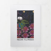 Trois Volets Carte triplée de nuit (Page de couverture)