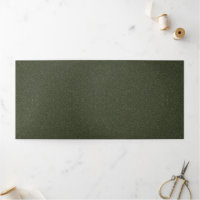 Effet de bruit vert mousseux Invitation pliable en