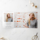 Trois Volets Faire-part de fin d'études du magazine tendance (Intérieur)