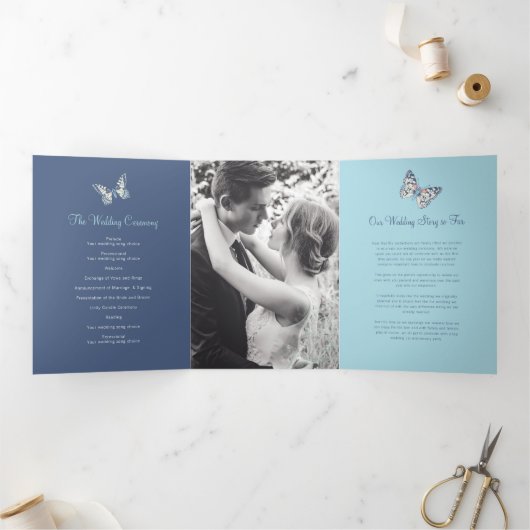 Trois Volets Programme de renouvellement mariage nuances de pap (Intérieur)
