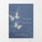 Trois Volets Programme de renouvellement mariage nuances de pap (Page de couverture)