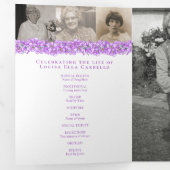 Trois Volets Programme de services funéraires violet oublime-no (Intérieur en premier)