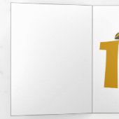 Trois Volets Sunset Pirate Boy 1er Anniversaire Carte Tri-Fold (Intérieur en premier)