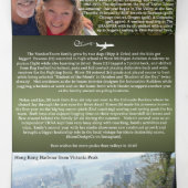 Trois Volets Trifold Letter Fold Invitation (Intérieur au milieu)