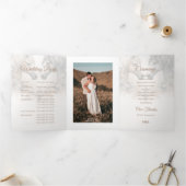 Trois Volets Tripli spécial Ajouter le programme de mariage pho (Intérieur)