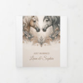 Trois Volets Tripli spécial Ajouter un Faire-part Mariage photo (Protection)