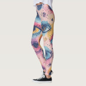 Troisième fleur des yeux - Leggings (Gauche)