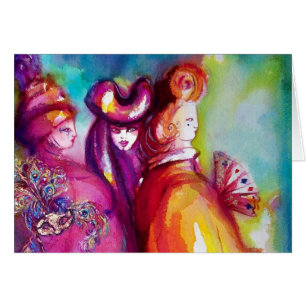 TROISIÈME MASQUE / MASQUÉRADE VÉNITIENNE