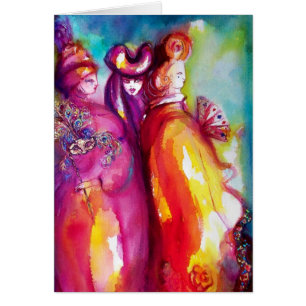 TROISIÈME MASQUE / MASQUÉRADE VÉNITIENNE