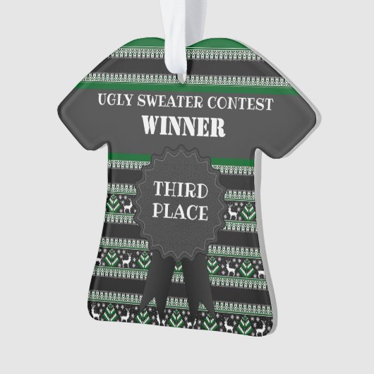 Troisième place vainqueur du concours de pull de N (devant)