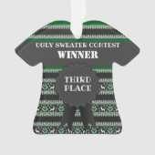 Troisième place vainqueur du concours de pull de N (devant)