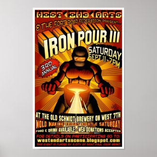 Troisième Poster annuel West 7th Iron Pour 2010
