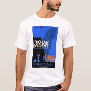 Trojaans incident Homer 1937 WPA T-shirt