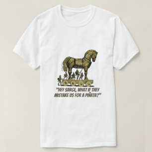 Trojaans paard - een MisterP Shirt