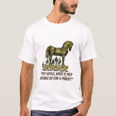 Trojaans paard - een MisterP Shirt (Voorkant)