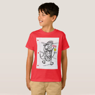 Trojaans soldeerwapen voor God-huiswerk T-shirt