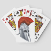 Trojaanse helm speelkaarten (Achterkant)