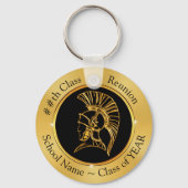 Trojaanse Sleutelhangers JOUW TEKST en COLOR (Voorkant)