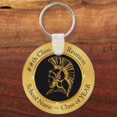 Trojaanse Sleutelhangers JOUW TEKST en COLOR (Voorkant)