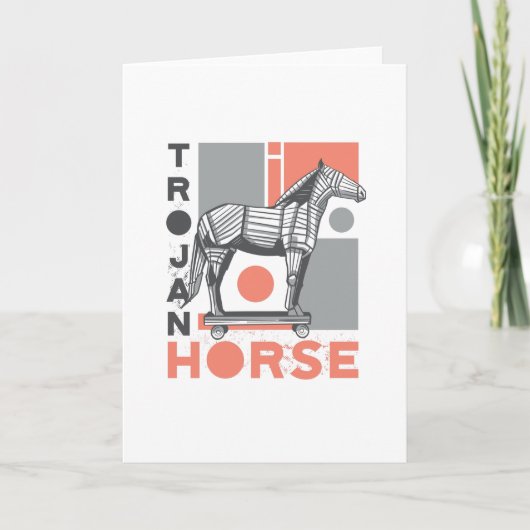 TROJAN HORSE KAART (Voorkant)
