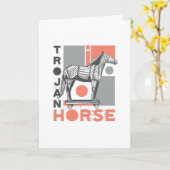 TROJAN HORSE KAART (Gele Bloem)