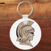 Trojan of Spartan Mascot Sleutelhanger (Voorkant)