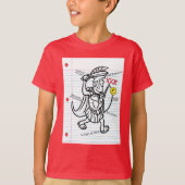 Trojan Soldat armor de Dieu devoirs T-shirt (Devant)