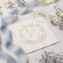 Trojka Chic Strik Florale Wapen Monogram Huwelijk