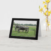 "Trok zich " terug Kaart (Gele Bloem)